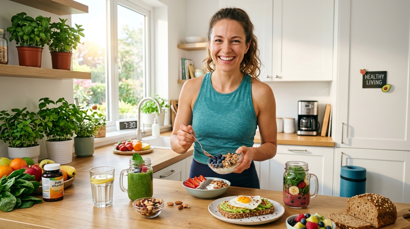 Kiegyensúlyozott táplálkozás és napi energia